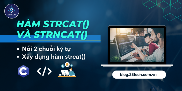 [C]. Hàm strcat() và strncat()