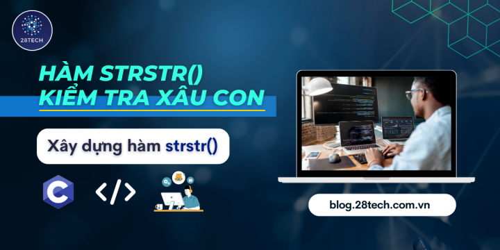 [C]. Hàm strstr()